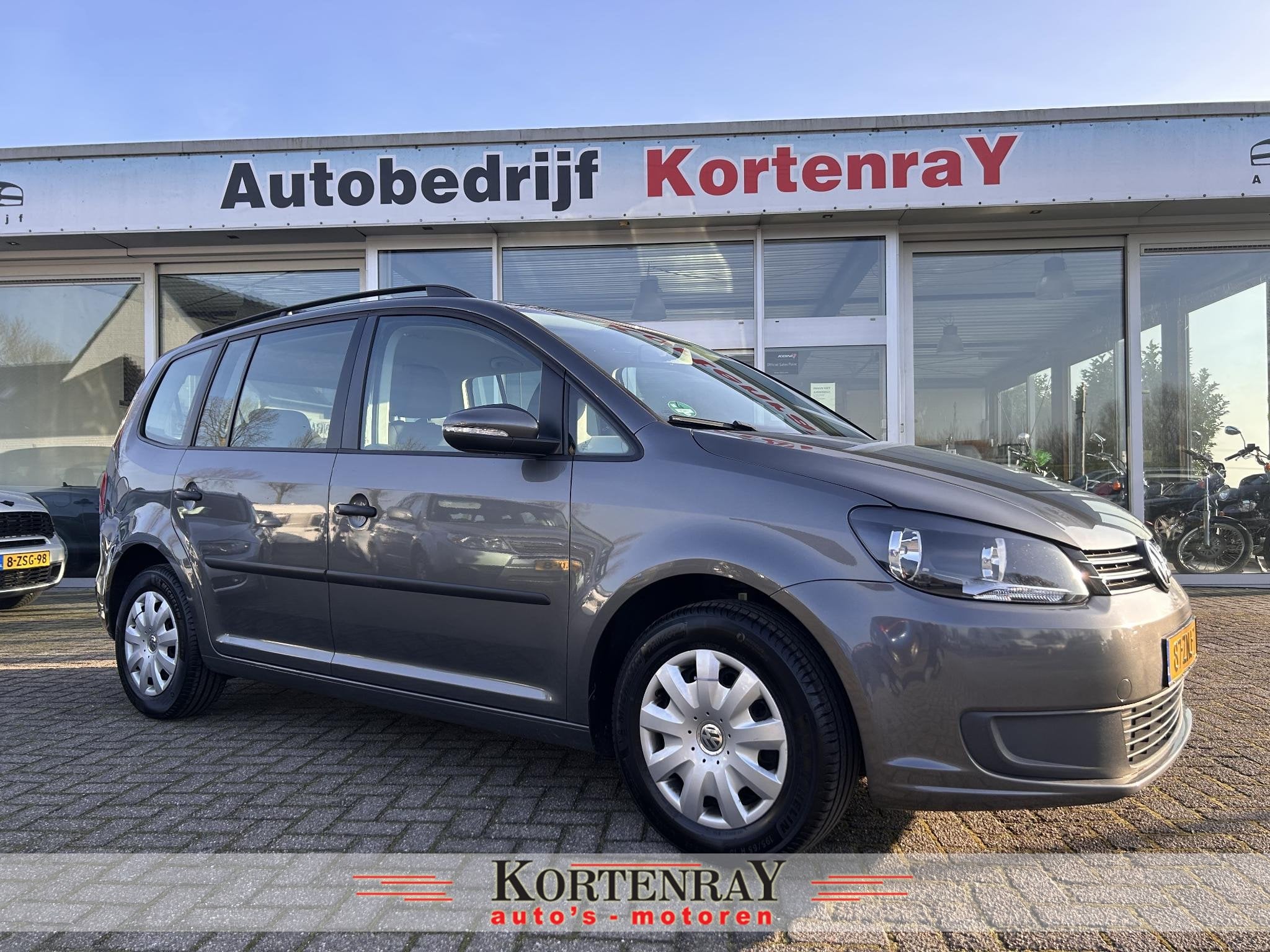 Volkswagen Touran 1.2 TSI 7 pers/1e eigenaar/100% dealer ond, Voorwielaandrijving, Stof, Gebruikt, Zwart