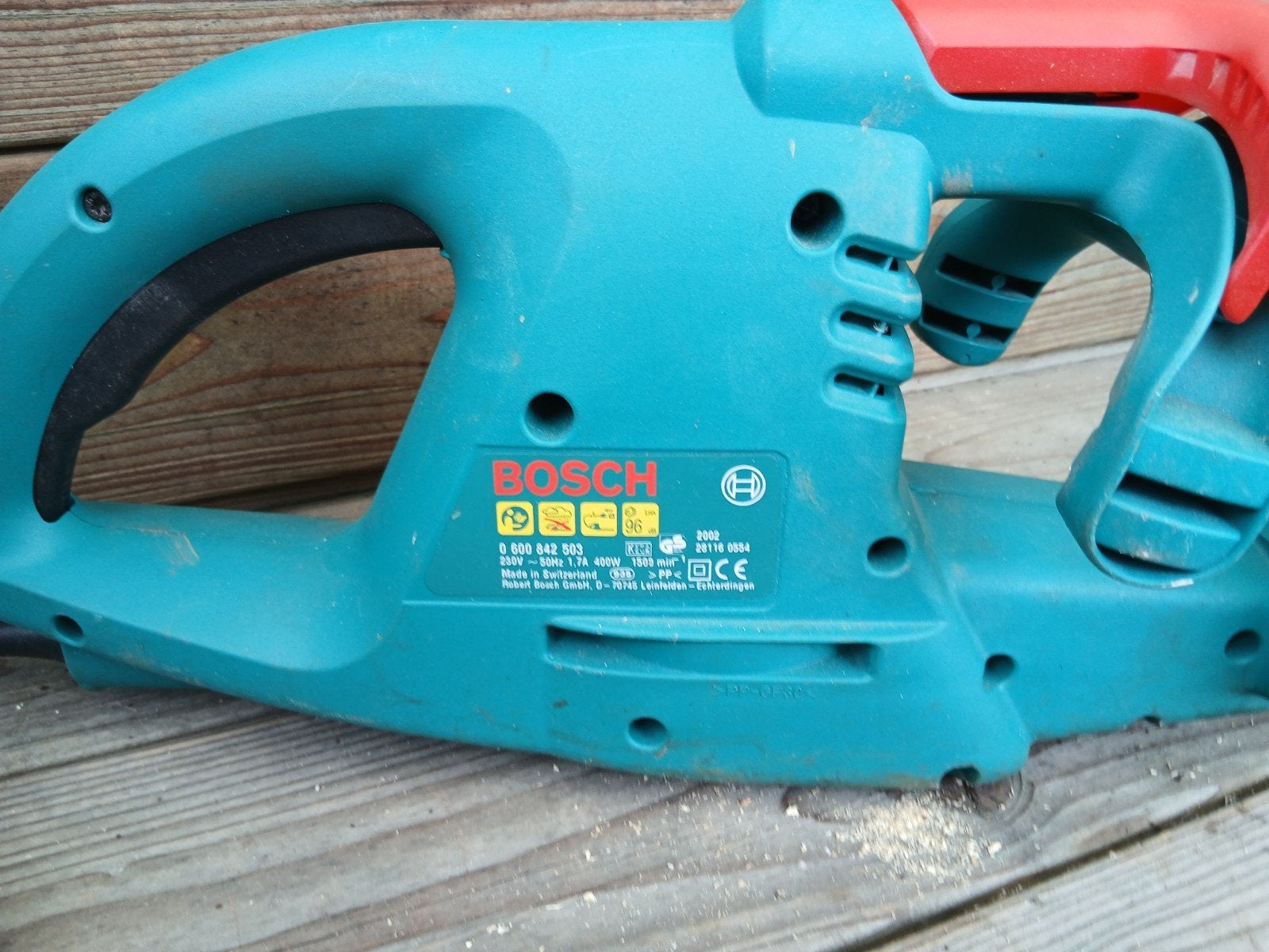 heggenschaar van Bosch, Tuin en Terras, Heggenscharen, Ophalen of Verzenden, Elektrisch