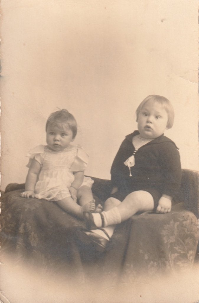 fotokaart   -  peuters, Verzenden, Voor 1940, Zo goed als nieuw