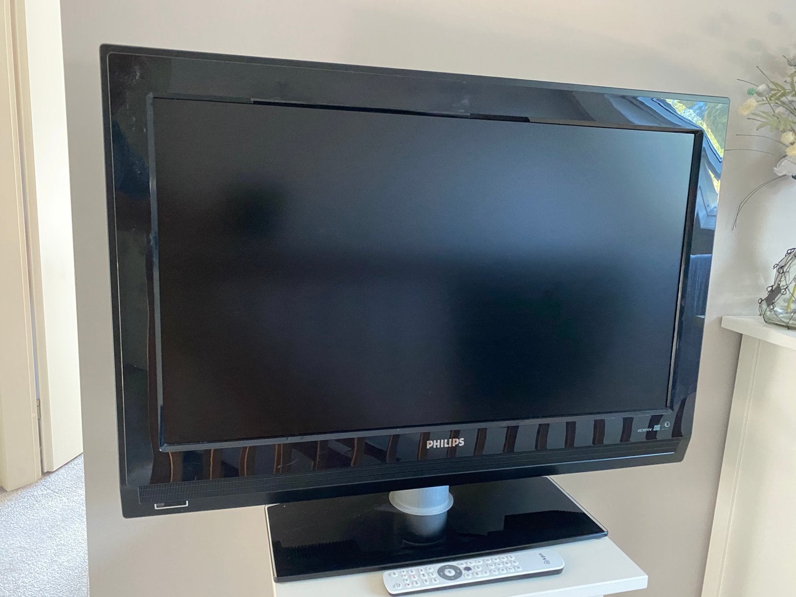 Philips flatscreen 32inch (80cm)., Ophalen, Philips, 50 Hz, 80 tot 100 cm