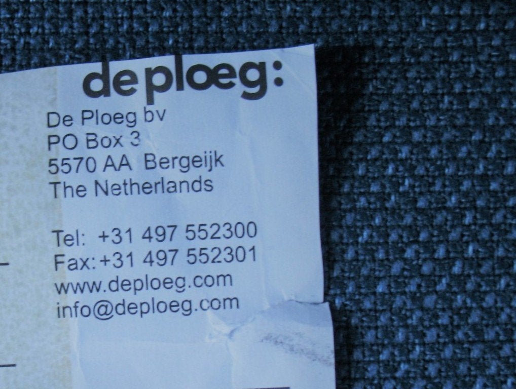 De Ploeg Carat 12/45 petrolblauw/groen; 7,5 meter meubelstof, Wol, Blauw, 120 cm of meer, Ophalen of Verzenden