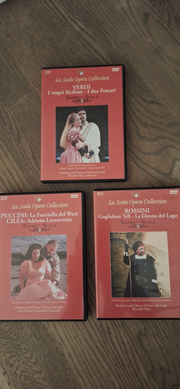 La Scala Opera Collection DVD's - Verdi, Puccini, Rossini, Gebruikt, Alle leeftijden, Boxset, Muziek en Concerten