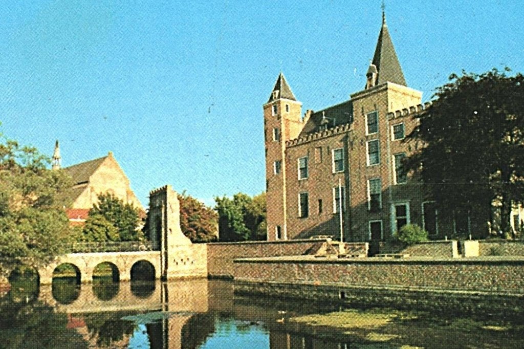 36979 Burgh Haamstede 282 Zeeland Gelopen met postzegel, Ophalen of Verzenden, 1980 tot heden, Gelopen, Zeeland