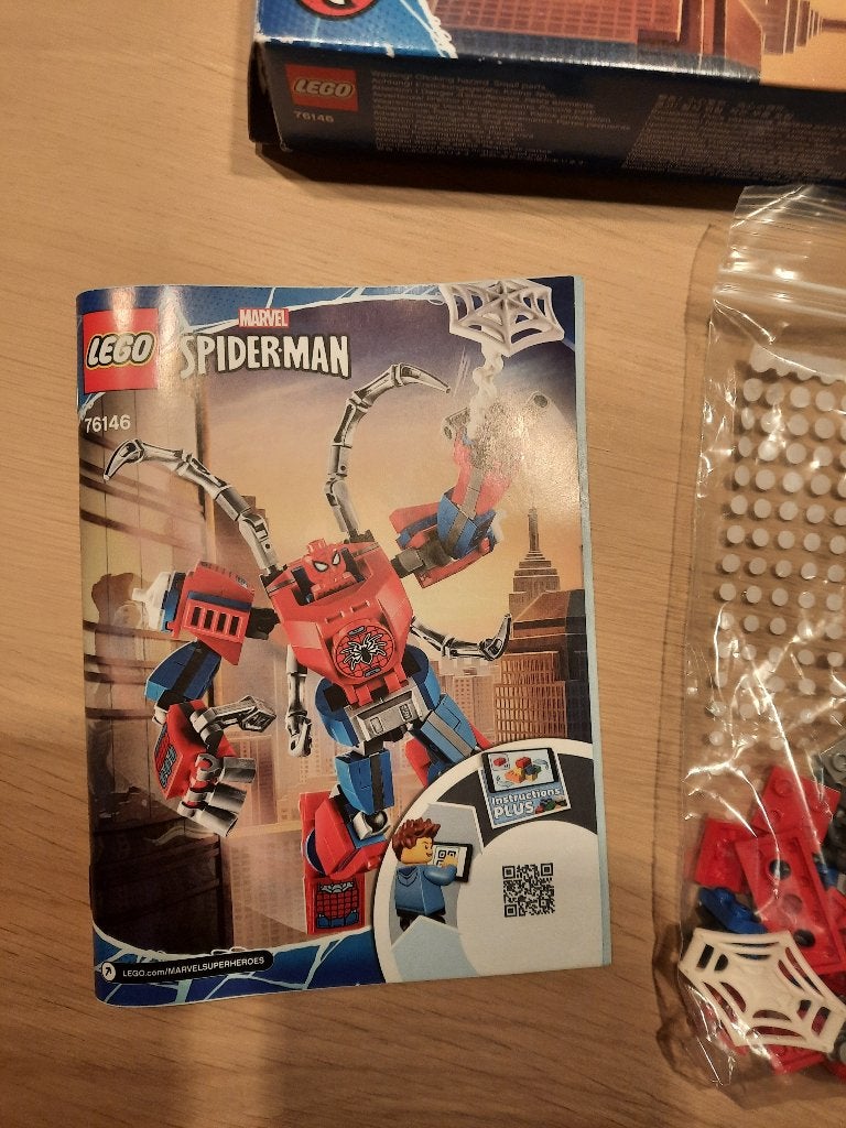 Lego 76146 Spiderman robot (Mecha), Kinderen en Baby's, Inclusief instructies, Marvel, Lego, Ophalen of Verzenden
