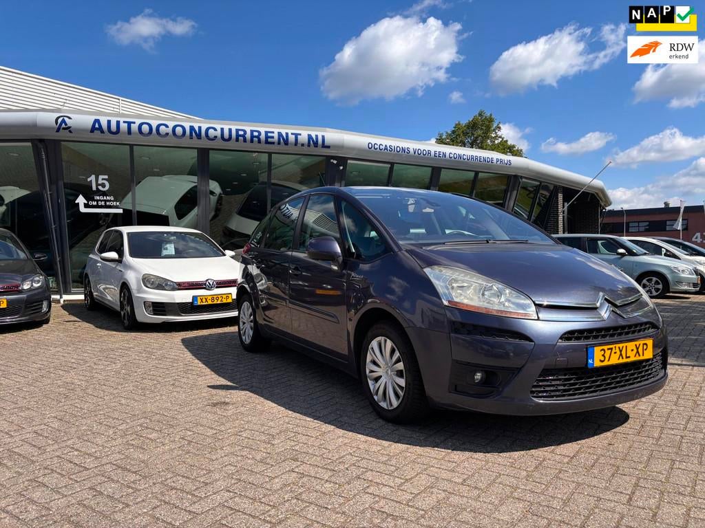 Citroen C4 Picasso 1.8-16V Ambiance 5p. Nieuwe APK Inruil mo, 125 pk, Gebruikt, 1749 cc, 1445 kg