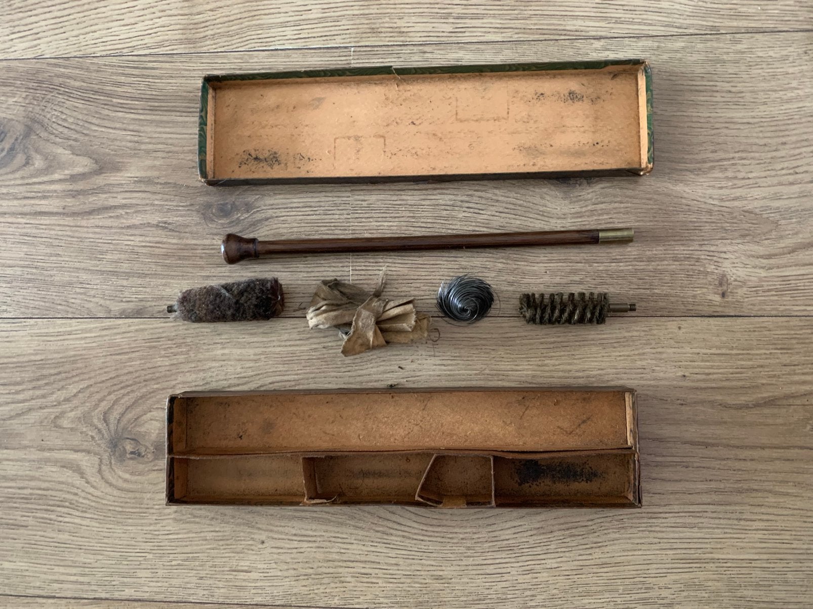 Poets set voor antiek pistool, Ophalen of Verzenden, Overige soorten, Nederland