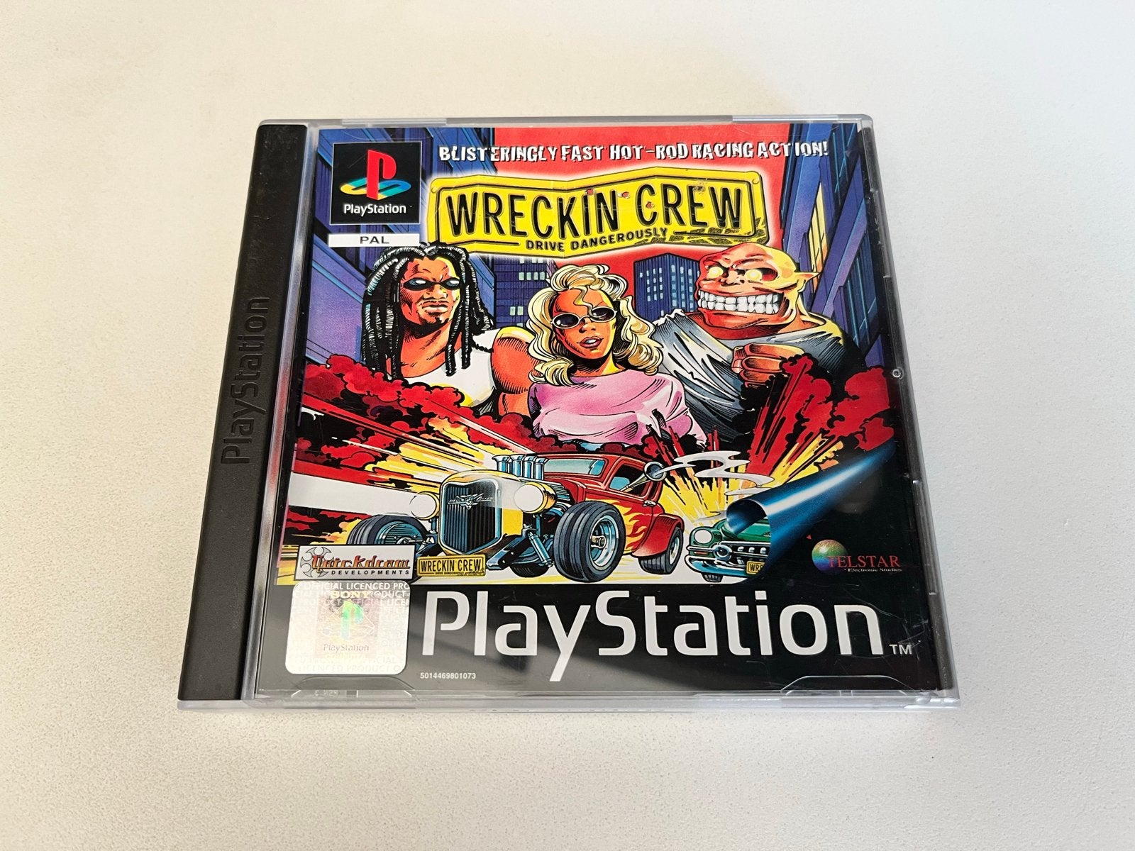 Wreckin' Crew PlayStation 1 PS1 - Nieuwstaat, compleet, S, 2 spelers, Eén computer, Ophalen of Verzenden