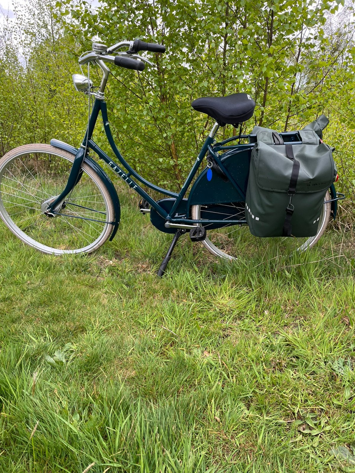 Gazelle Classic tourfiets 51 pine green, Fietsen en Brommers, 50 tot 53 cm, Ophalen, Zo goed als nieuw, Versnellingen