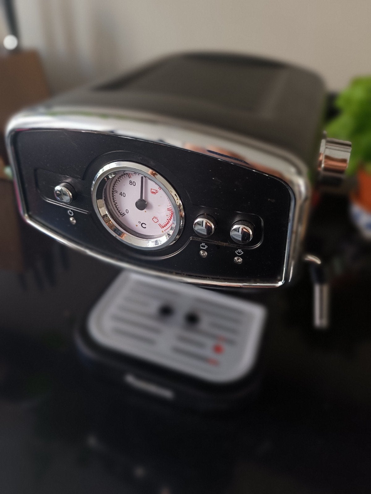 Espresso apparaat met handleiding en toebehoren, Espresso apparaat, Gemalen koffie, Ophalen of Verzenden, Zo goed als nieuw