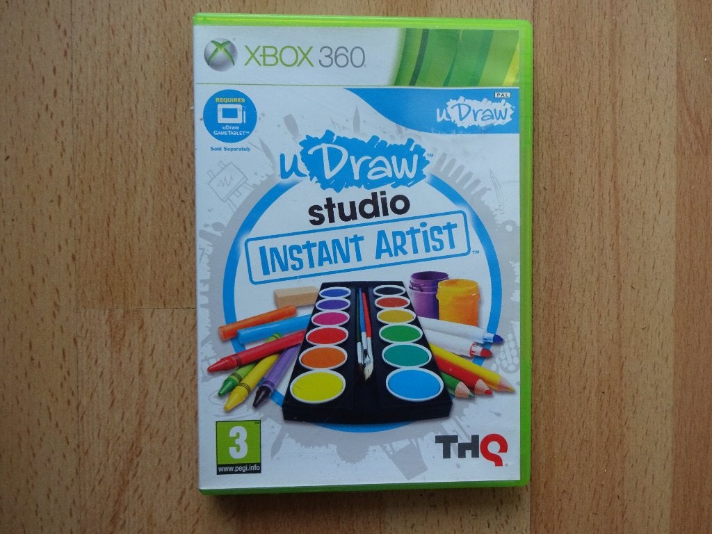 Xbox 360 U Draw Studio Instant Artist , XBox360 Game, Puzzel en Educatief, Gebruikt, 2 spelers, Ophalen of Verzenden