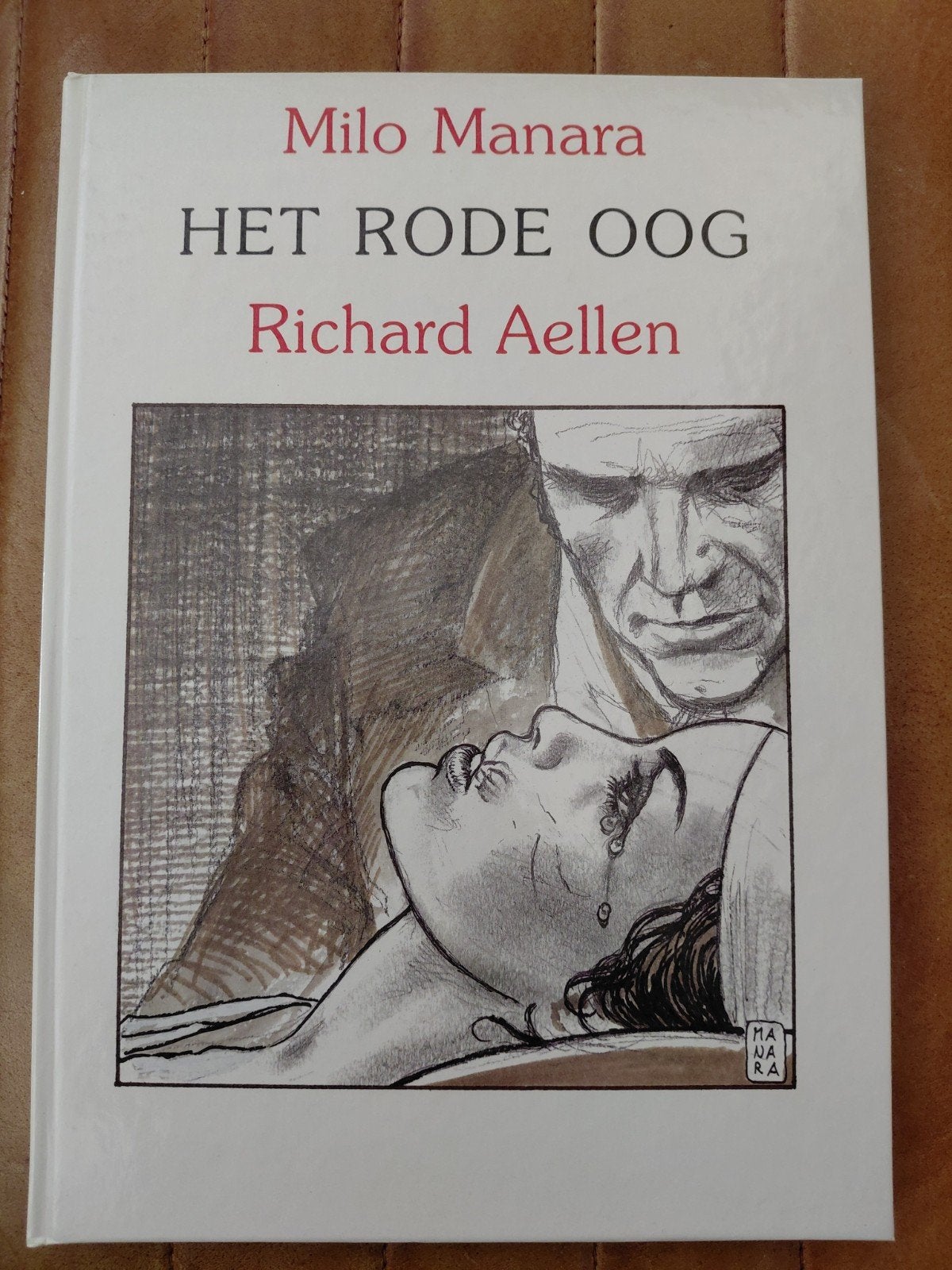 Het Rode Oog - Milo Manara / Richard Aellen hc., Eén stripboek, Ophalen of Verzenden