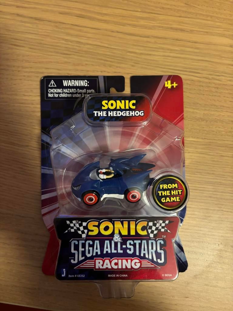 Sonic Sega All-Star Racing Jazwares SONIC THE HEDGEHOG Car, Ophalen of Verzenden, Nieuw