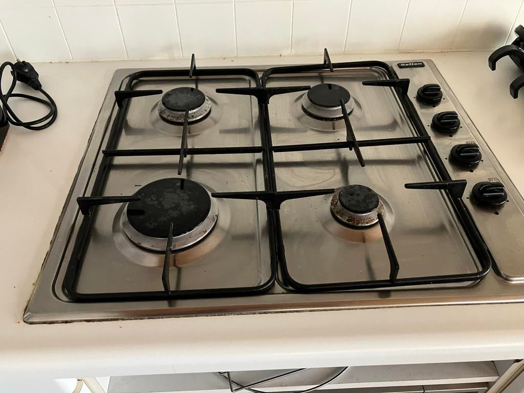 Belion Gasfornuis (butaan/propaan) - Inbouw, Ophalen, Gebruikt, 4 kookzones, Inbouw
