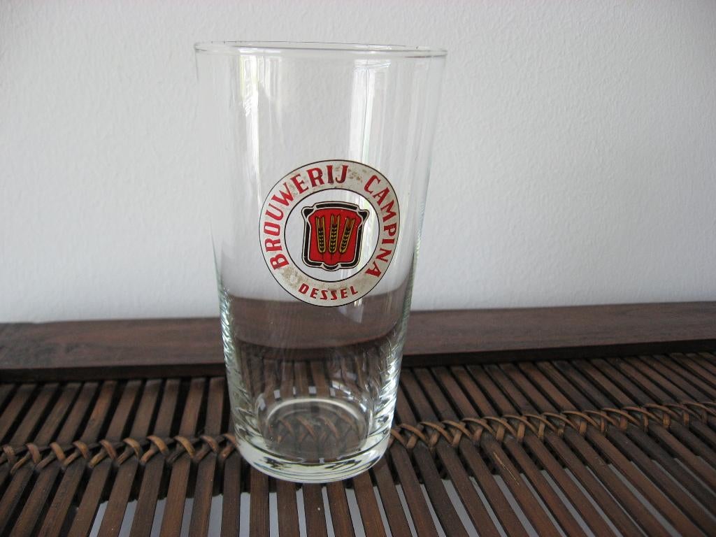 Brouwerij Campina Dessel Bierglas, Ophalen, Nieuw, Glas of Glazen, Overige merken