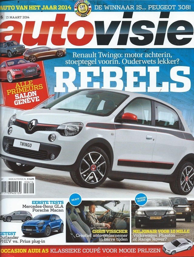 Autovisie 6 2014 : Range Rover Voque - VW Phaethon - Invicta, Boeken, Ophalen of Verzenden, Gelezen, Algemeen