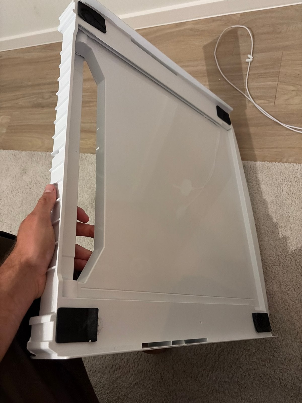 Stapelkit wasmachine/droger met uitschuifplank, Ophalen, Gebruikt