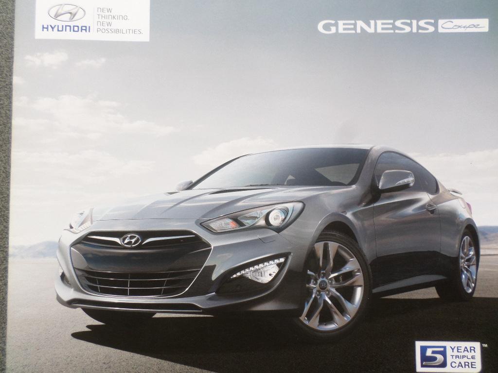 Hyundai Genesis Brochure, Ophalen of Verzenden, Zo goed als nieuw, Overige merken