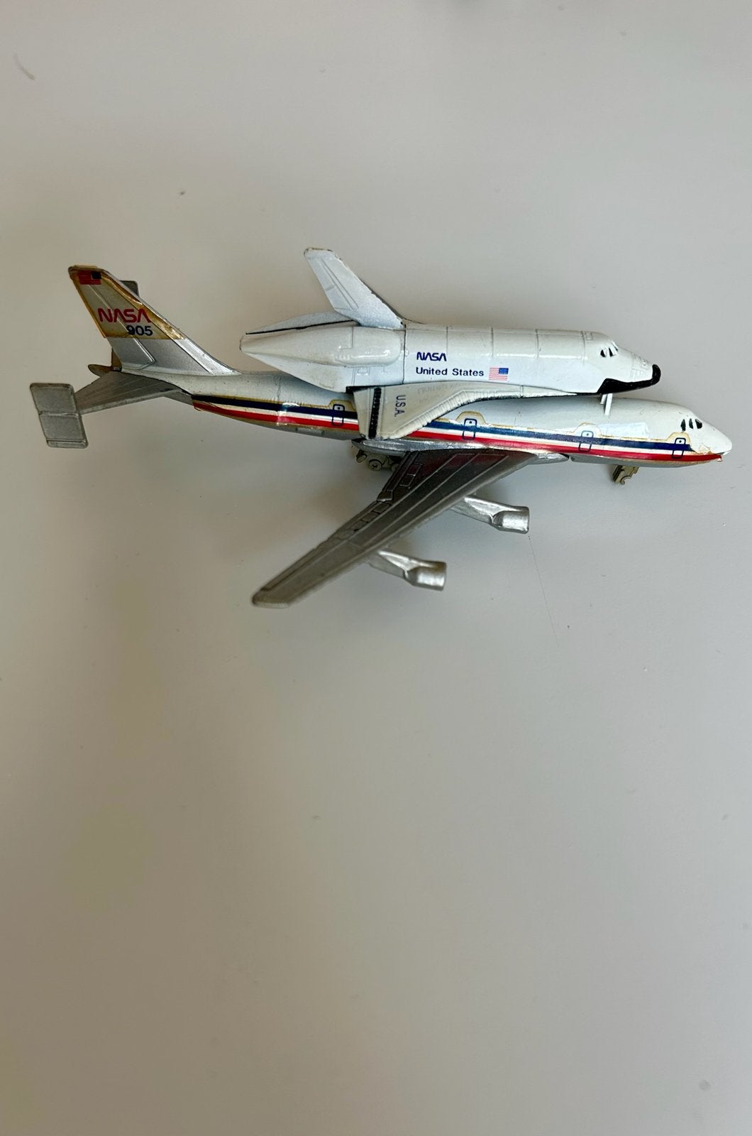 Vintage Ertl NASA Space Shuttle & Boeing 747 Shuttle Carrier, Ophalen of Verzenden
