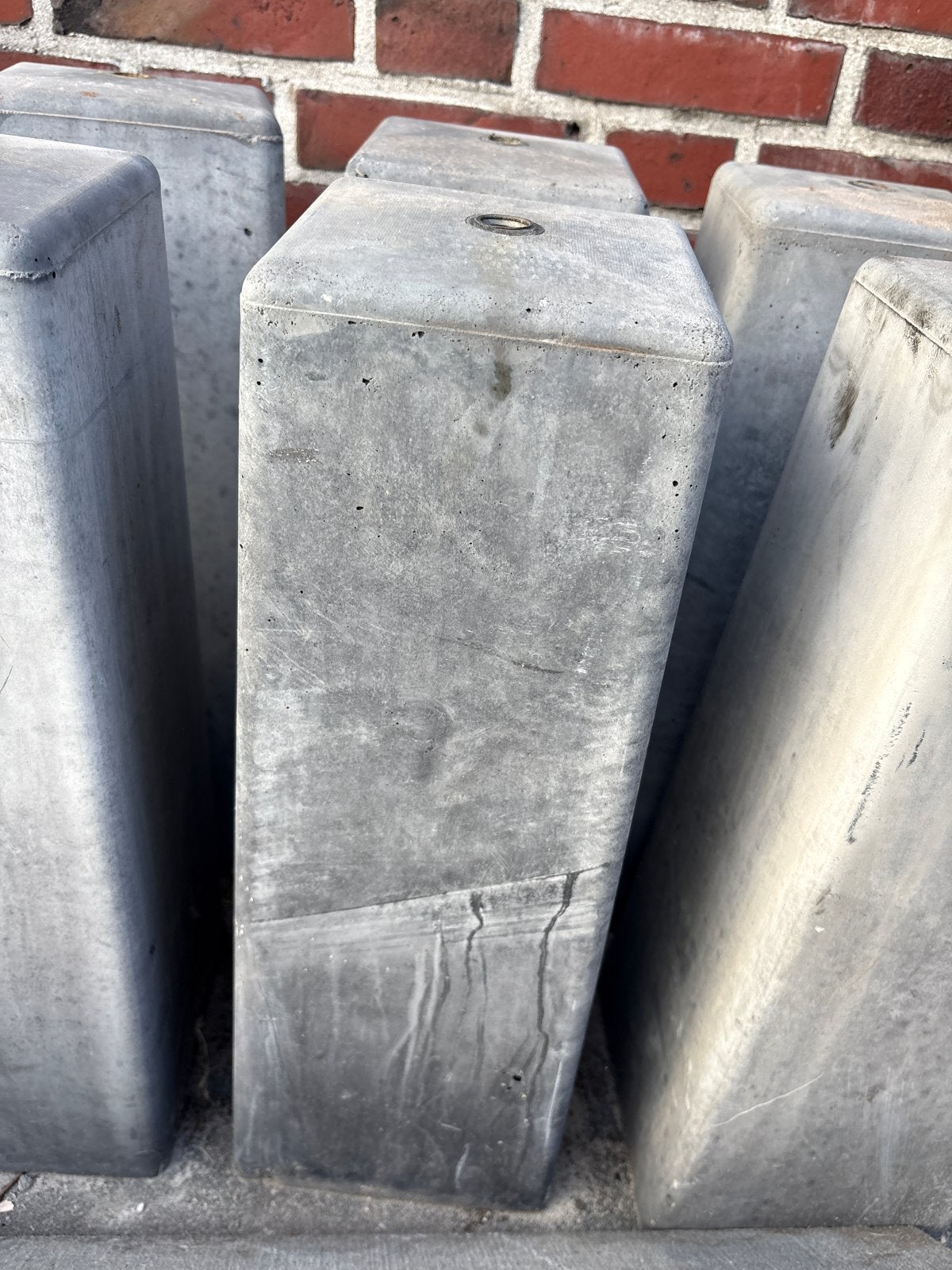 Beton poeren 15x15, Ophalen, Nieuw