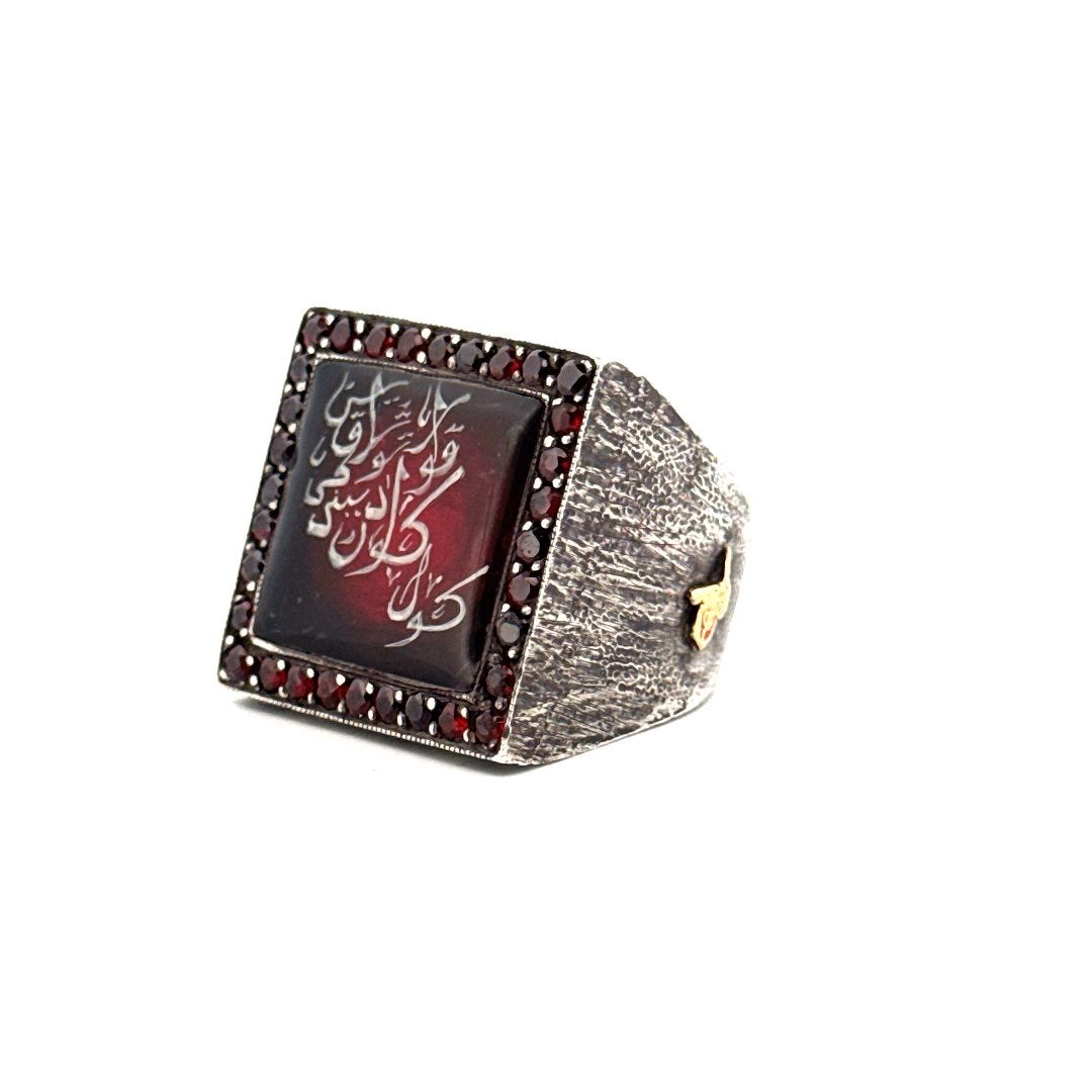 Sevan Bicakci gouden ring met certificaat, 20 of groter, Ophalen of Verzenden, Zo goed als nieuw, Dame of Heer