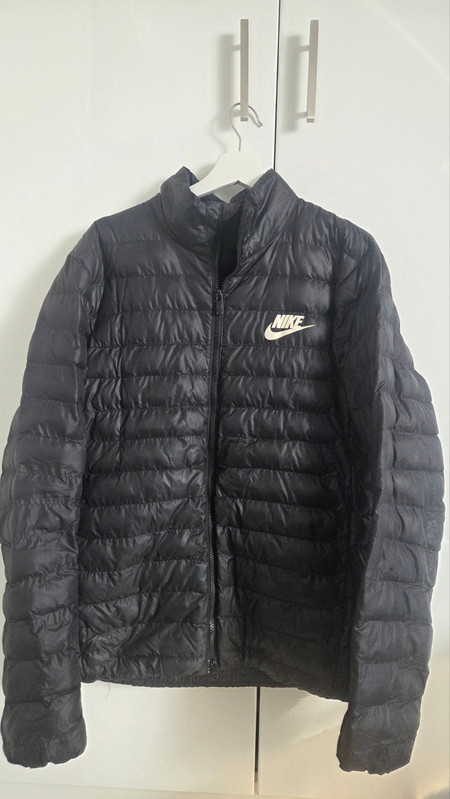 Nike Puffer Jas Maat S - Zo goed als nieuw, Ophalen, Zwart, Nike, Zo goed als nieuw