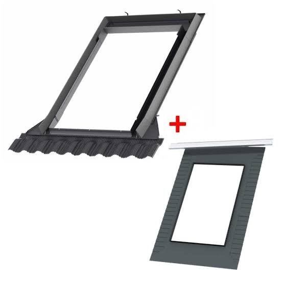 Gootstukken voor Velux dakraam type EDW PK06, Ophalen, Nieuw, Dakraam, 80 tot 120 cm