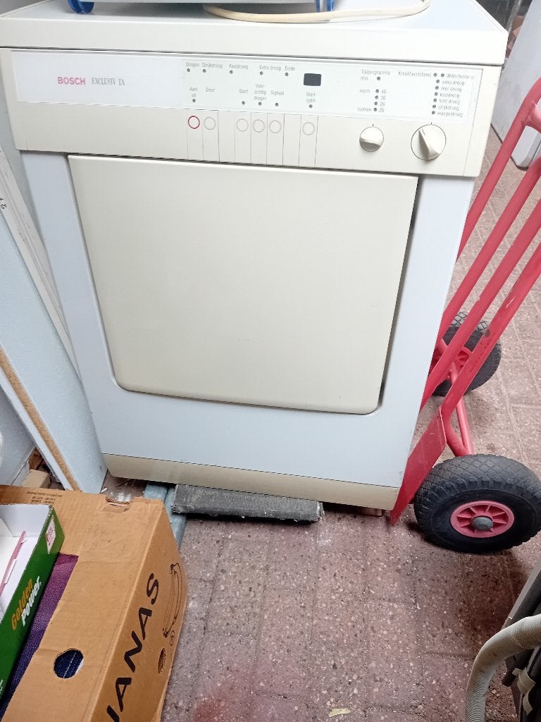 wasmachine en droger, Ophalen, Gebruikt, Voorlader, 85 tot 90 cm