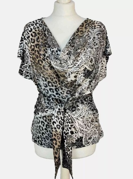 Joseph Ribkoff chique gekleurd aparte tuniek mt 42, Overige kleuren, Verzenden, ., Maat 42/44 (L)