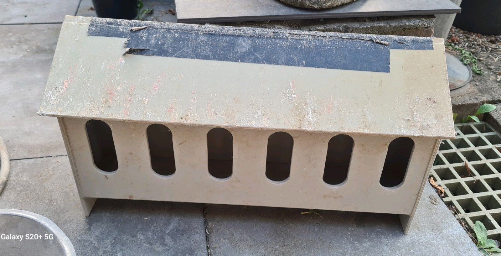 Duiven drinkbak, Dieren en Toebehoren, Overige Dieren-accessoires, Ophalen of Verzenden, Gebruikt