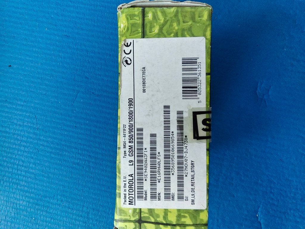 Motorola L9, Telecommunicatie, Verzenden, Fysiek toetsenbord, Nieuw, Minder dan 3 megapixel
