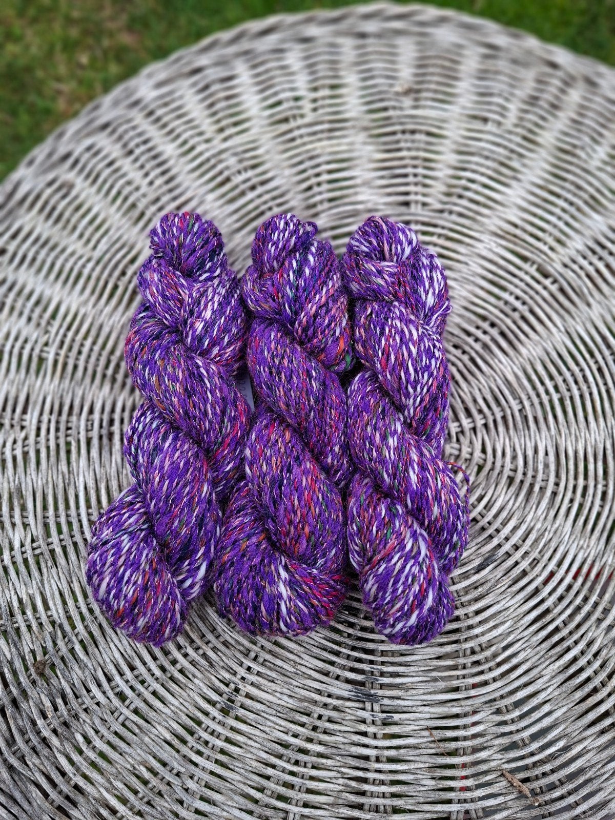 Prachtige strengen hand gesponnen wol, 340 meter, Ophalen of Verzenden, Nieuw, Breien of Haken, Wol of Garen