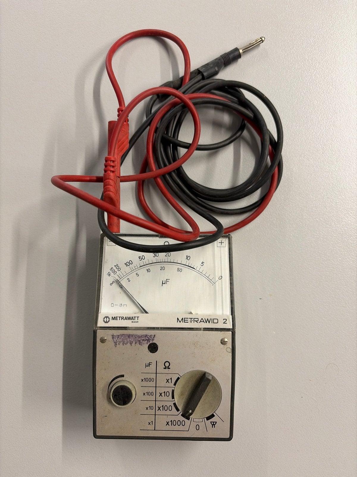 Metrawatt Metrawid 2 Multimeter met kabels, Ophalen of Verzenden, Gebruikt, Multimeter