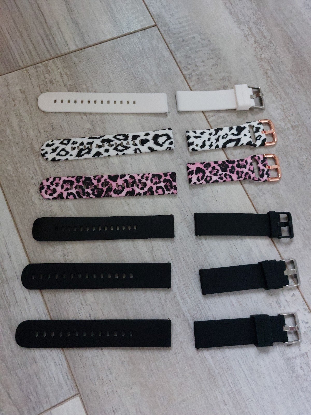 Smartwatch bandjes, Ophalen of Verzenden, Zo goed als nieuw, Zwart, Android