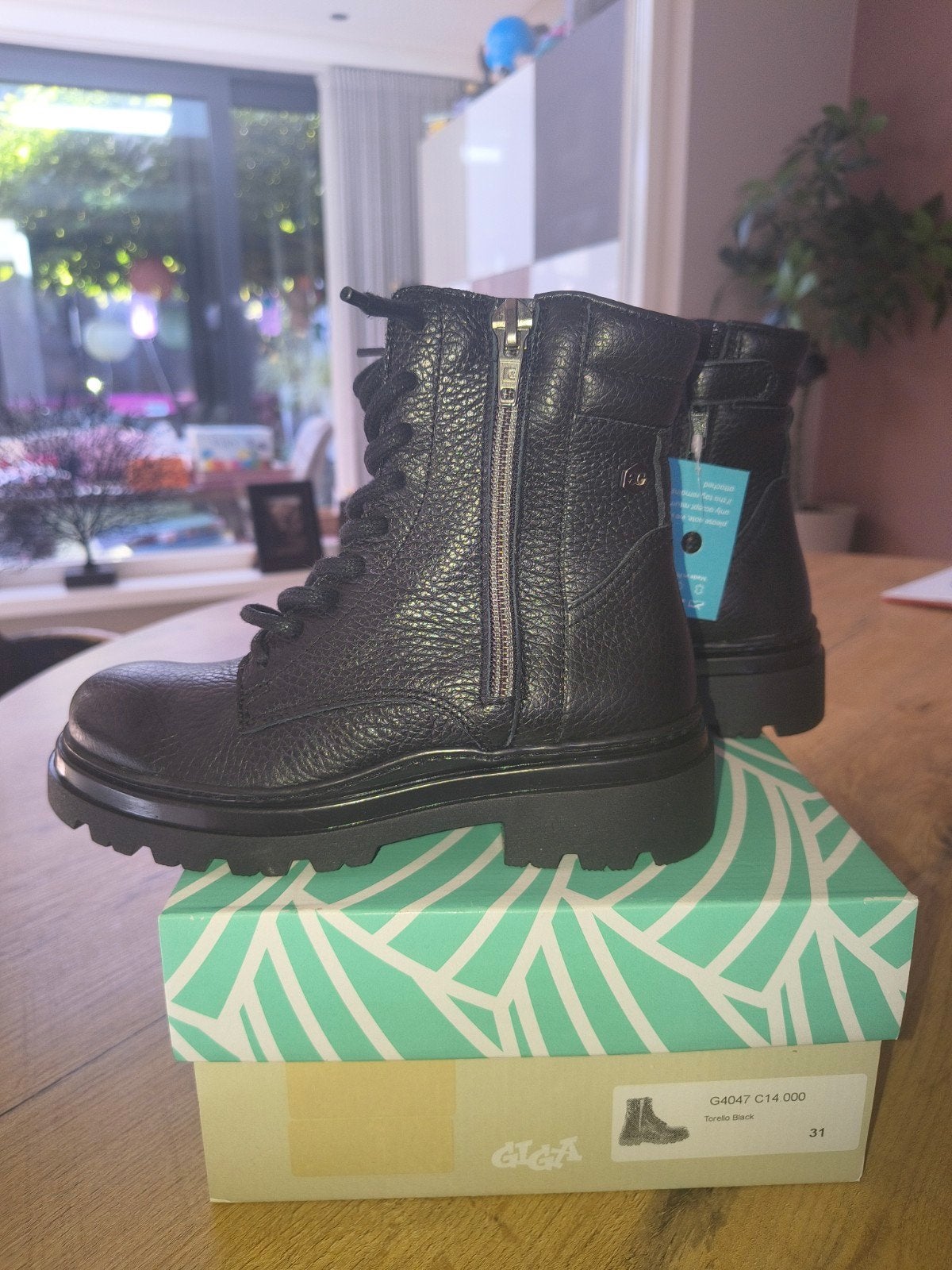 Nieuwe GIGA leren boots voor meisjes - Maat 31, Kinderen en Baby's, Meisje, Nieuw, Ophalen of Verzenden, Laarzen