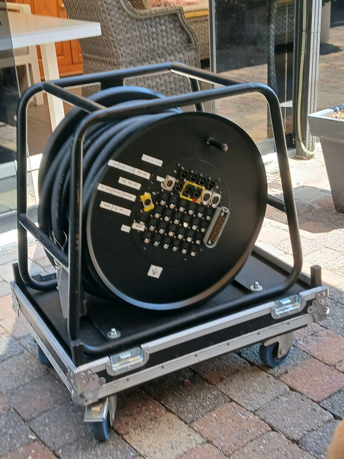 Stage blok met harting aansluiting, Muziek en Instrumenten, Kabels en Stekkers, Ophalen, Apparatuur