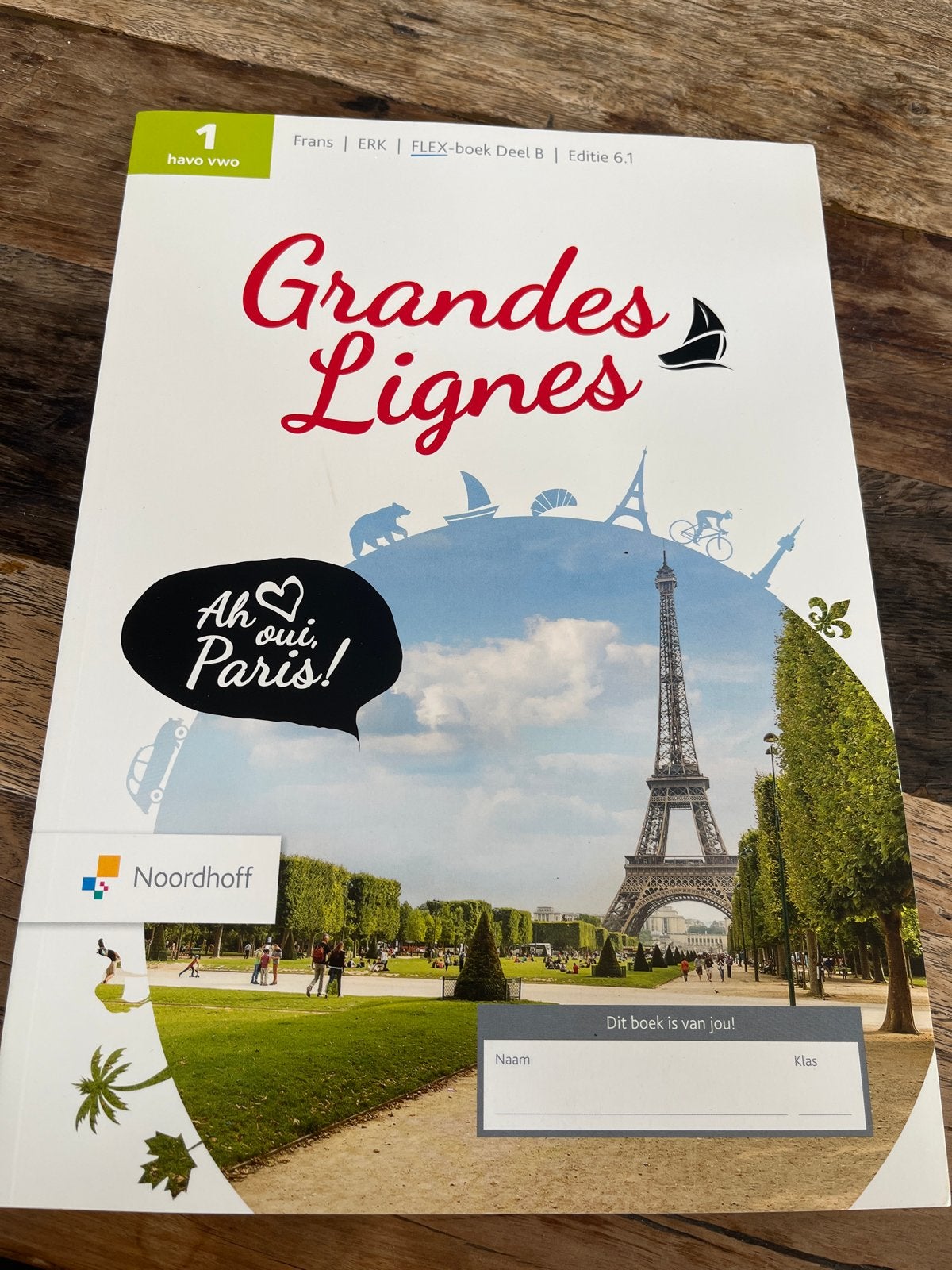 Grandes Lignes Frans FLEX-boek Deel B Editie 6.1, Ophalen of Verzenden, Nieuw, Non-fictie