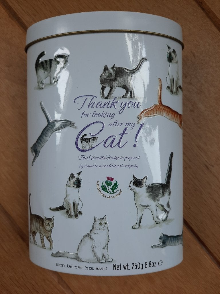 Blik - Thank you for looking after my Cat, Dieren en Toebehoren, Ophalen of Verzenden