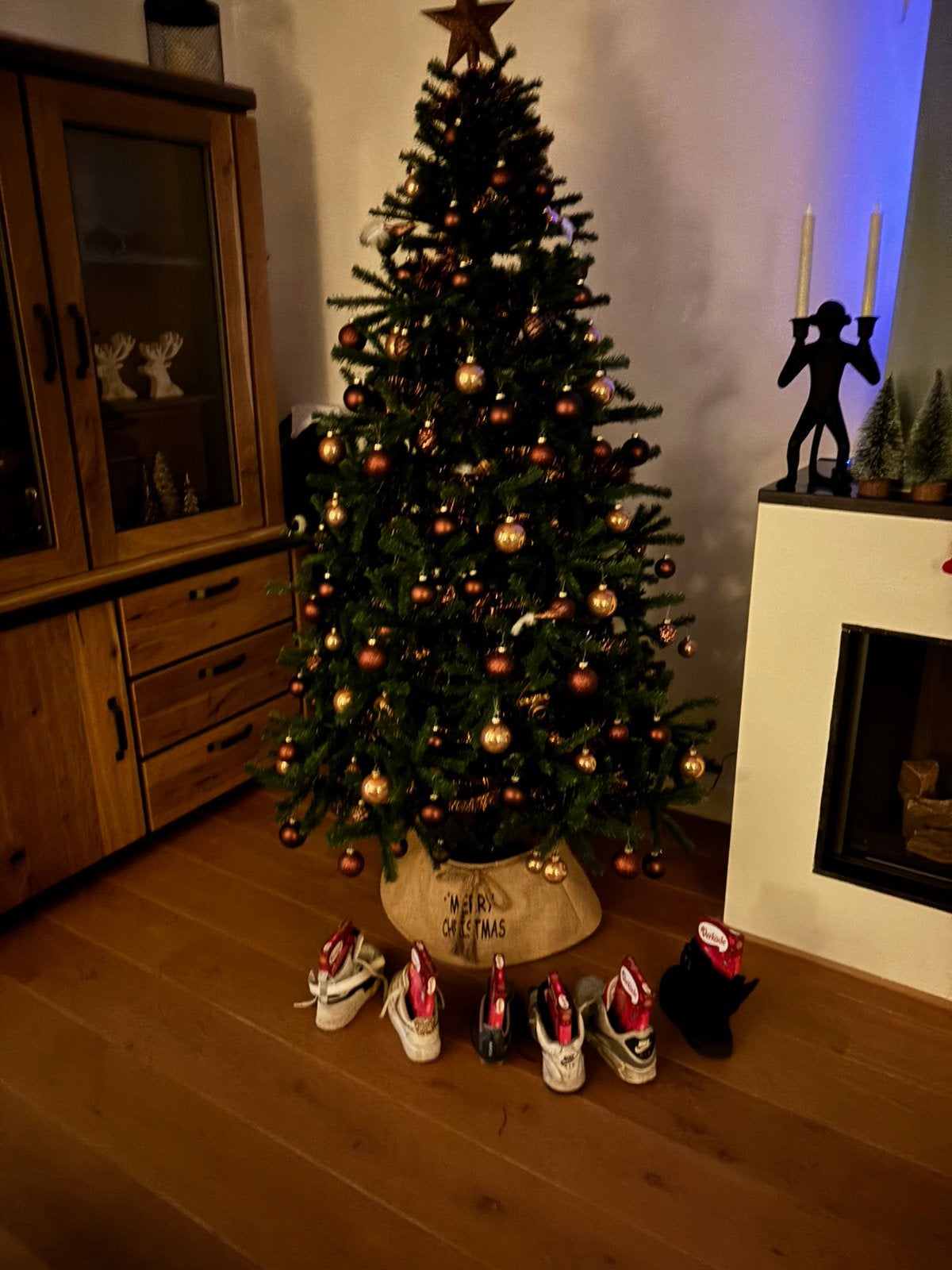 Kerstboom compleet, Ophalen, Zo goed als nieuw