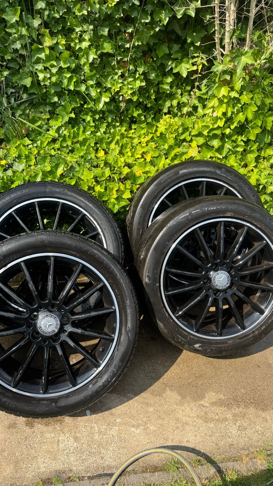 Mercedes vito 18 inch org AMG velgen met zomerbanden, Ophalen, 18 inch, Banden en Velgen, Personenwagen