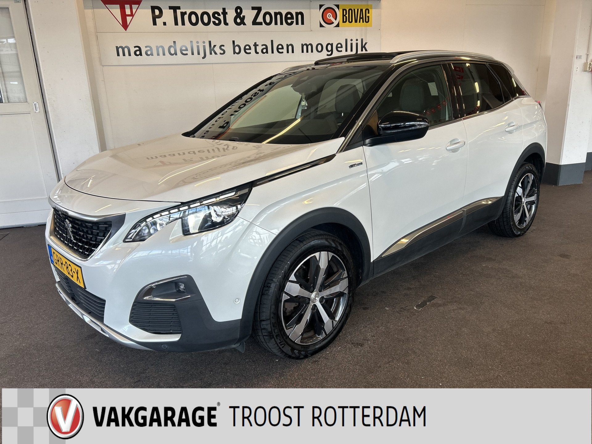 Peugeot 3008 1.2 PureTech GT Line | Panoramadak | Cruise con, Auto's, Voorwielaandrijving, 1199 cc, Met garantie (alle), Leder en Stof
