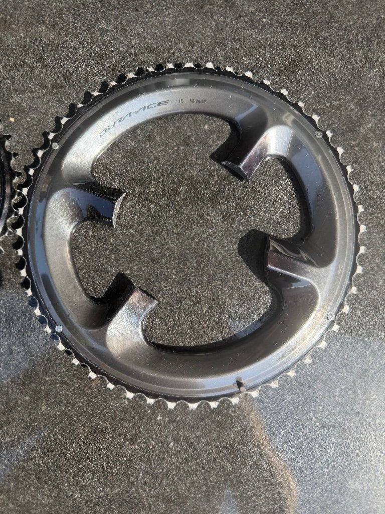 Shimano Dura Ace R9100 Kettingbladen 52-36T, Fietsen en Brommers, Fietsonderdelen, Gebruikt, Overige typen, Overige materialen