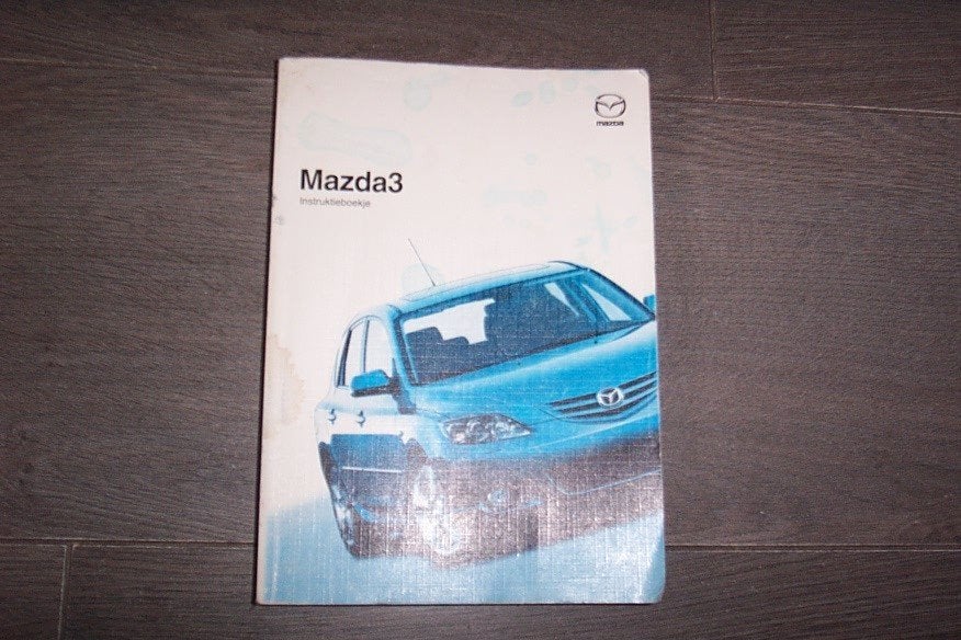 Gebruikershandleiding voor MAZDA 3 type BK   2003/2009, Ophalen of Verzenden