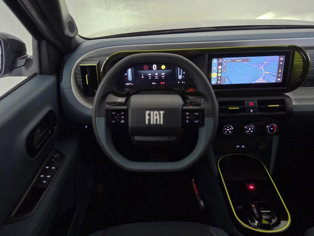 Fiat Grande Panda 1.2 Hybrid ICON | Apple-Android | Cruise C, Stof, Parkeersensor, Zwart, Origineel Nederlands