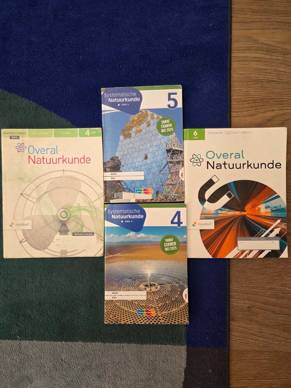 Natuurkunde boeken VWO 4, 5 en 6 (Overal & Systematische), Ophalen of Verzenden, Gelezen, VWO, Natuurkunde