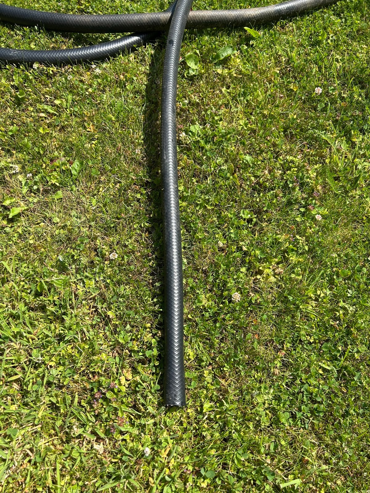 Tuinslang, zwart 8 meter 28x32, Tuin en Terras, Tuinslangen, Ophalen of Verzenden, Gebruikt, Tuinslang