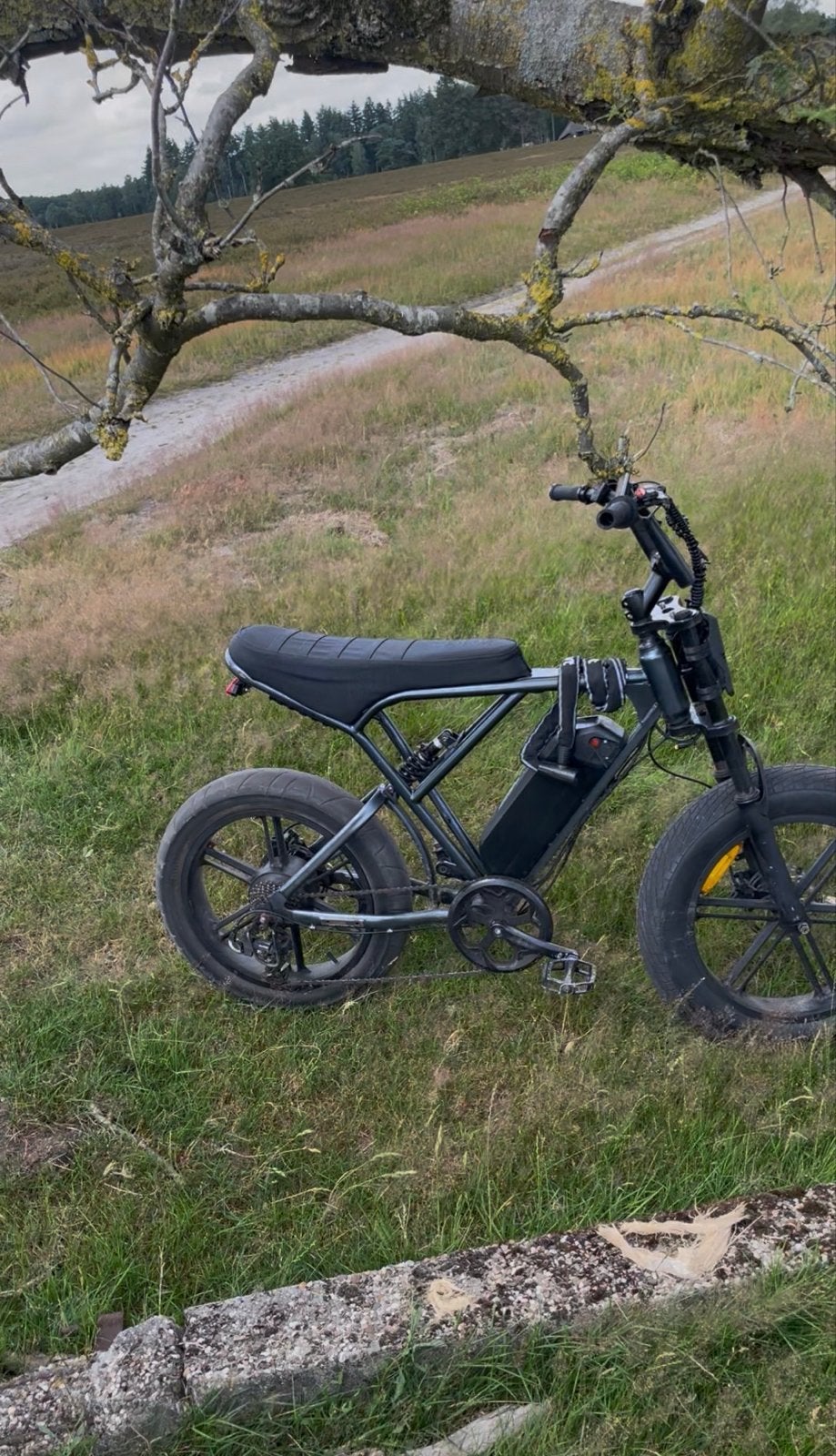 Fatbike h9, Fietsen en Brommers, Elektrische fietsen, Zo goed als nieuw, 51 tot 55 cm, 30 tot 50 km per accu, Ophalen