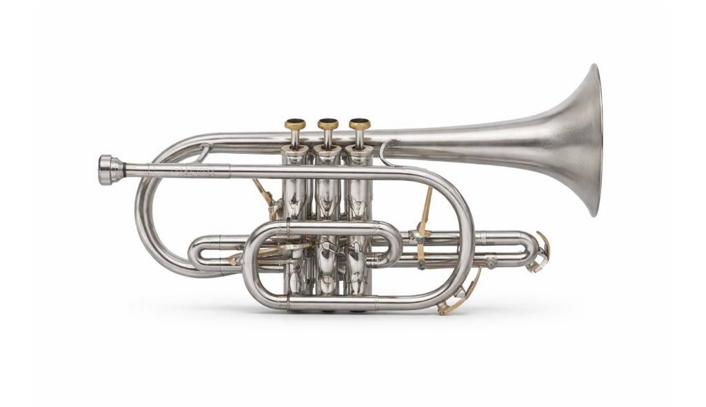 Sprestige cornet, Muziek en Instrumenten, Blaasinstrumenten | Trompetten, Ophalen of Verzenden, Gebruikt, Overige typen