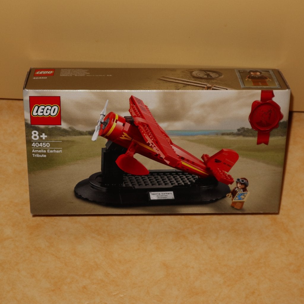 Lego 40450 Eerbetoon aan Amelia Earhart Limited Edition, Overige thema's, Lego, Nieuw, Ophalen of Verzenden
