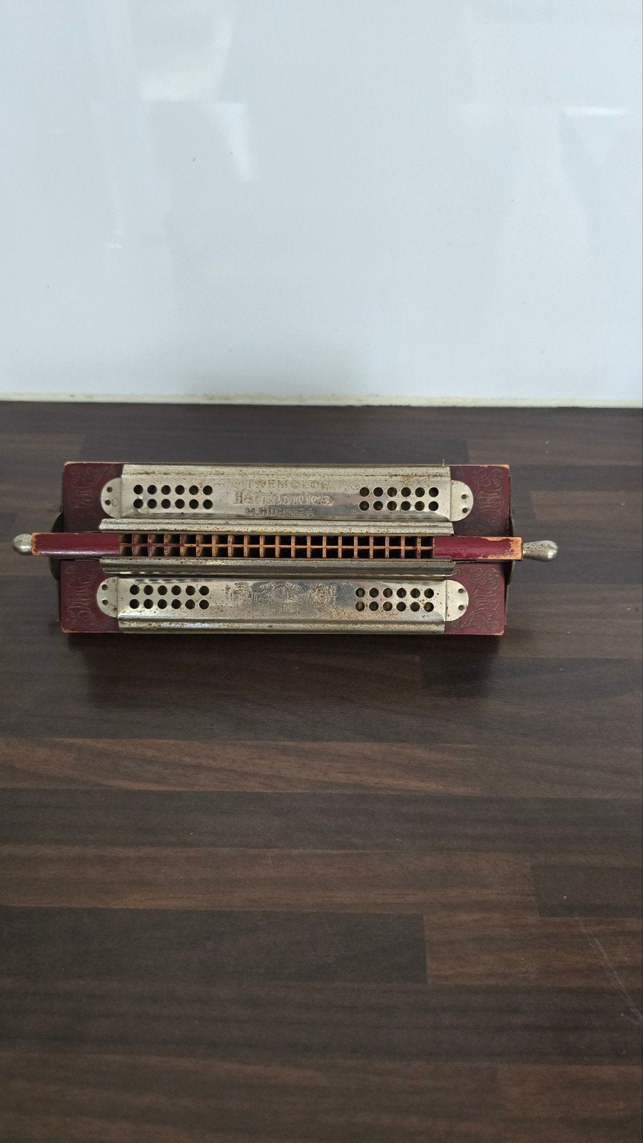 Vintage M. Hohner Tremolo Mondharmonica, Ophalen of Verzenden, Gebruikt, Diatonisch, Overige typen