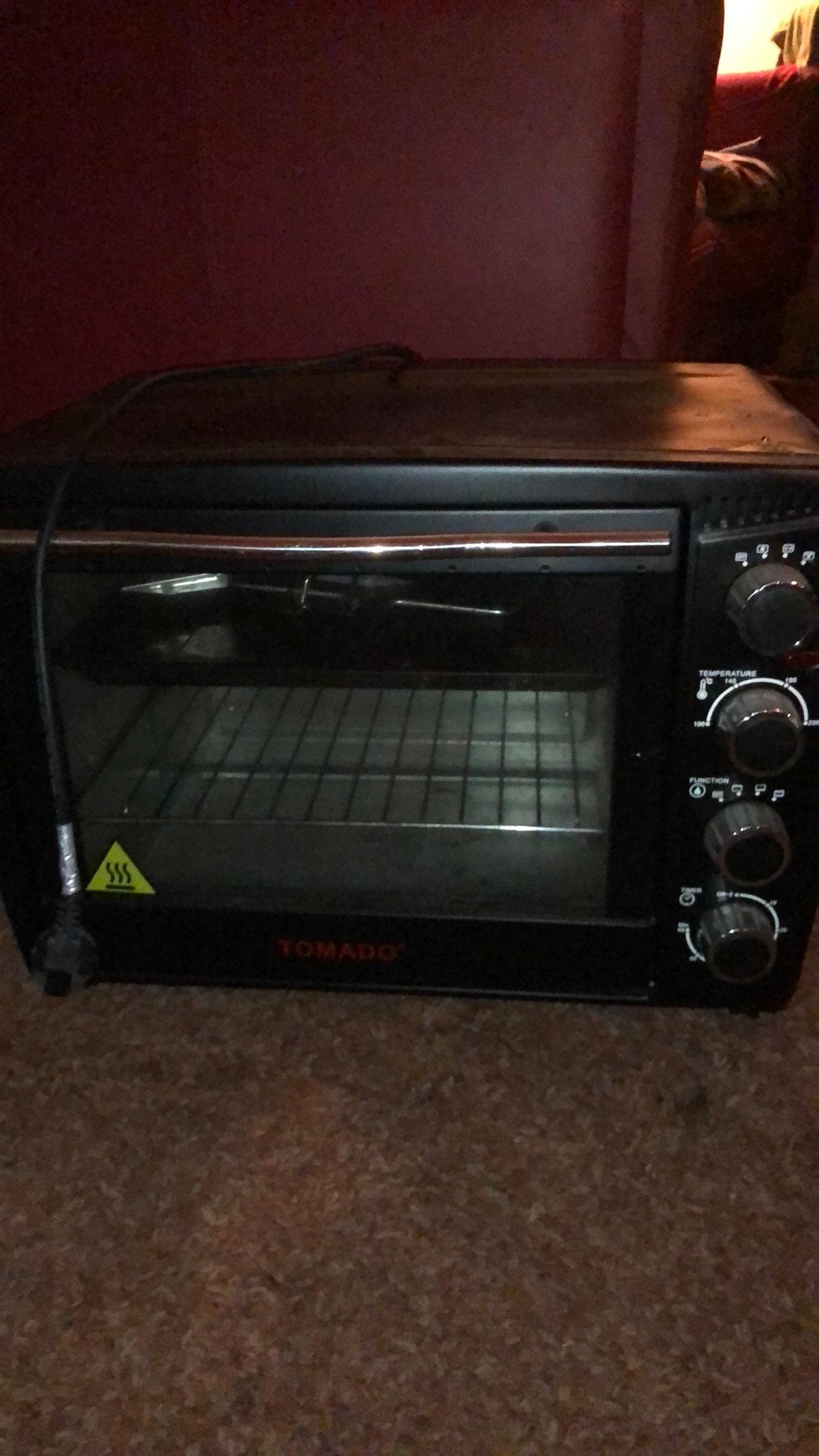 TOMADO OVEN 50x38 hoogte x 37 diepte, Ophalen, Gebruikt, Minder dan 45 cm